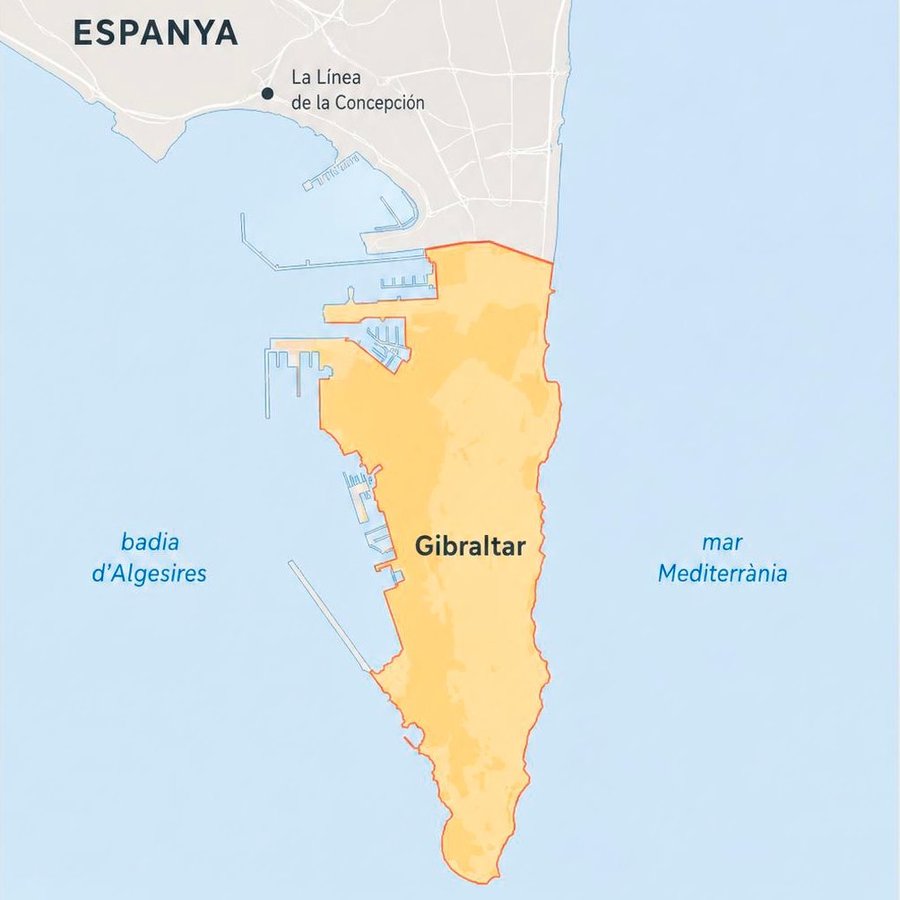Gibraltar Map