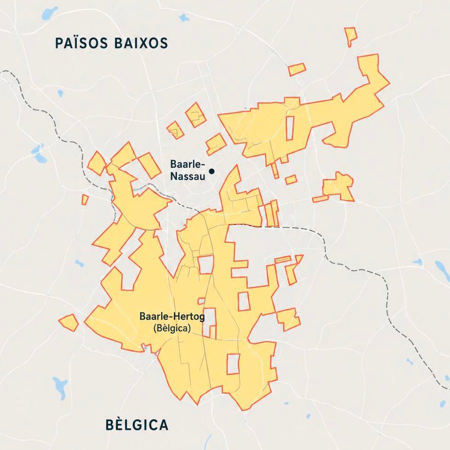 Baarle Nassau Map
