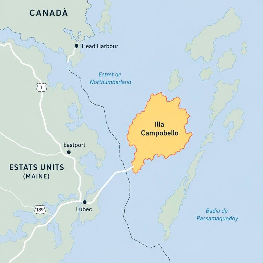 Campobello Island Map